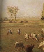 Detail of  Spring,haymow Jean Francois Millet